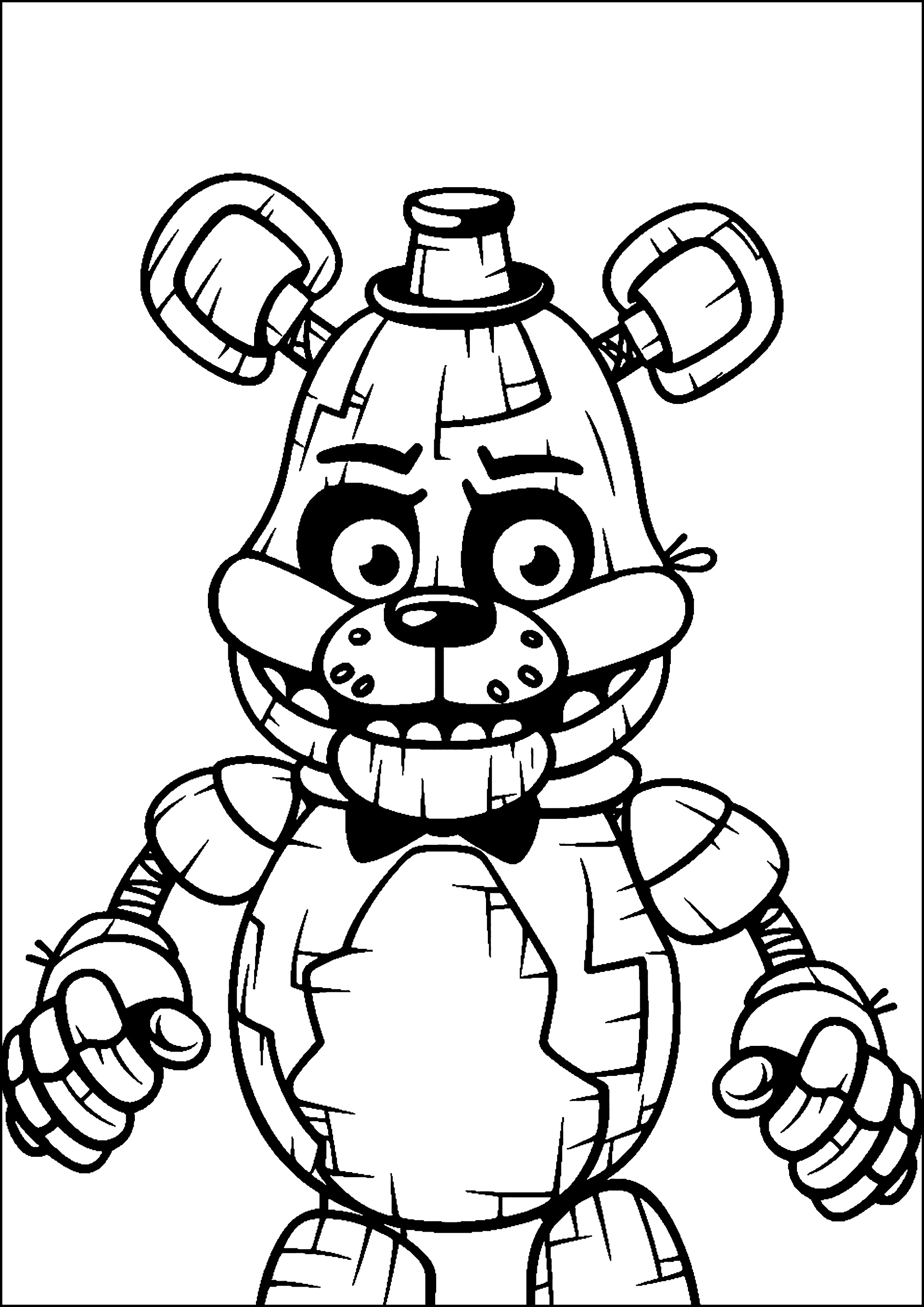 Personagem Inspirada No Freddy Fazbear De Fnaf P Ginas De Fnaf Para