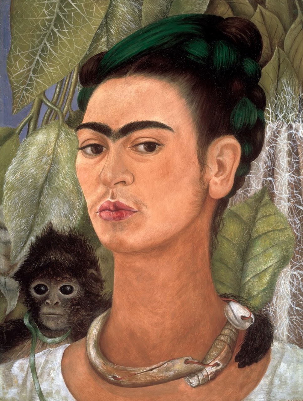 Frida Kahlo Autorretrato Con El Mono P Ginas De Obra De Arte