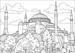 Hagia Sophia of Istanbul, a Byzantine jewel completed in 537