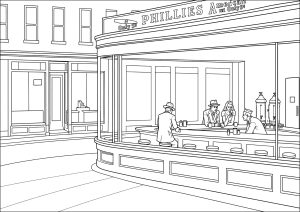 Edward Hopper Nighthawks (1942)