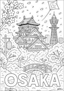 Osaka (Japan) in Spring