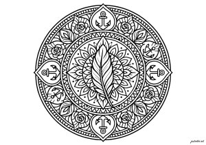 Harmonie Marine et Naturelle Élégante