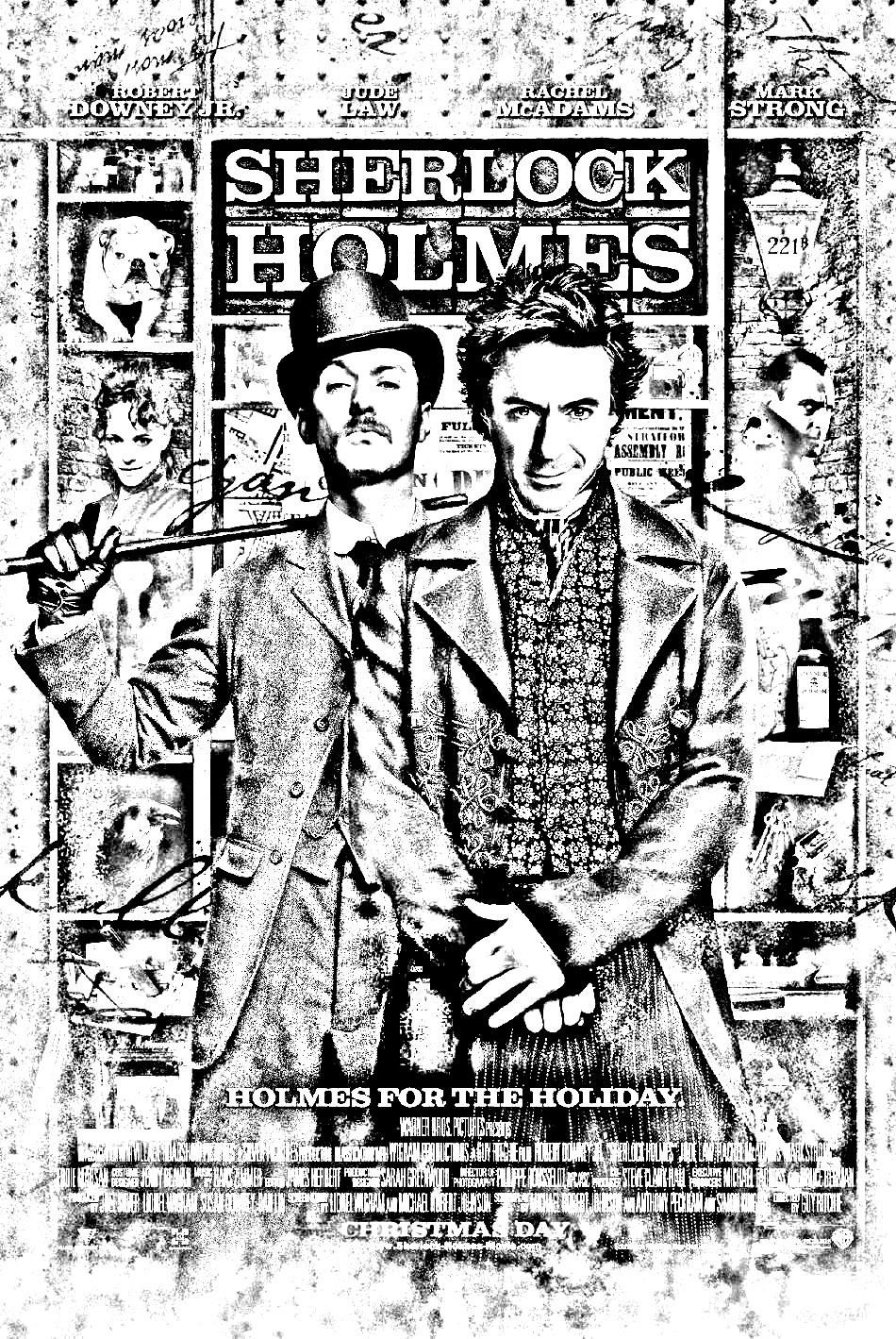 Movie sherlock holmes Movies Adult Coloring Pages Page 2/