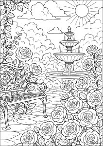 Victorian Rose Garden