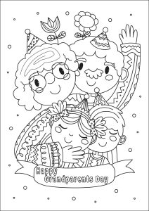 Coloring for Grandparents