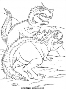 Dinossauro – Colorindo dinossauros - Cartoons for Kids – Aprenda a pintar  Tiranossauro Rex - T Rex 