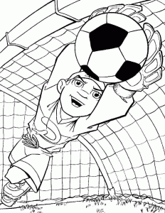 Desenho para colorir Jogo de futebol em preto e branco · Creative