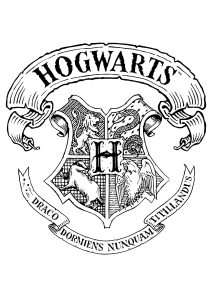 Harry potter hogwarts crest mulheres39s tshirt branco xxl branco harry potter coloring pages harry potter colors harry potter drawings.jpg