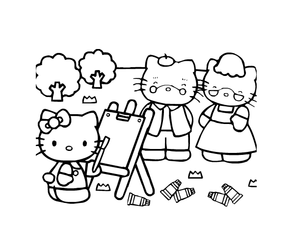 Sanrio and Friends  Hello kitty, Personagens de anime, Desenhos