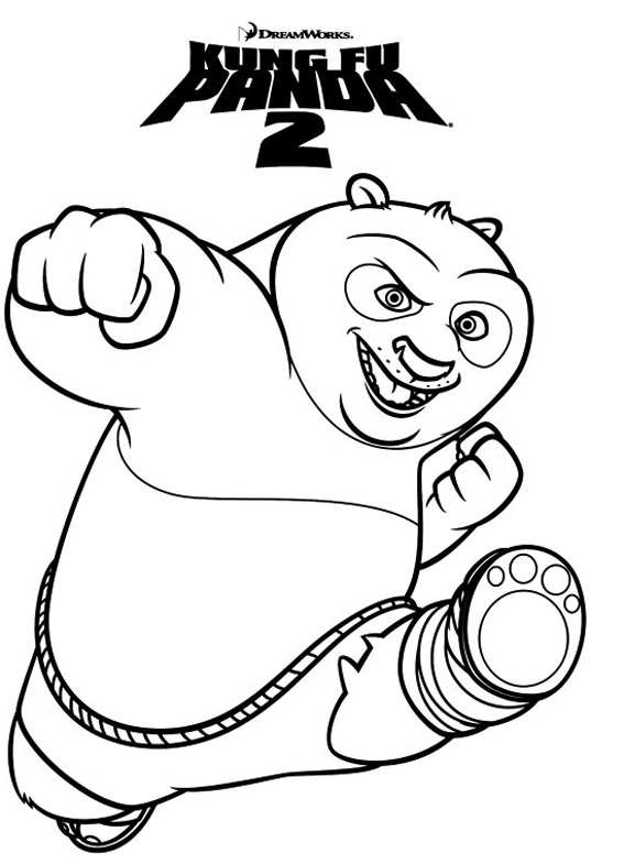 Desenhos para colorir de desenho de um panda para colorir 