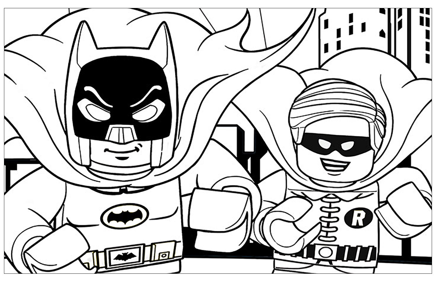 Imagem de Lego Batman para imprimir e colorir - Lego Batman - Just Color  Crianças : Páginas para colorir para crianças