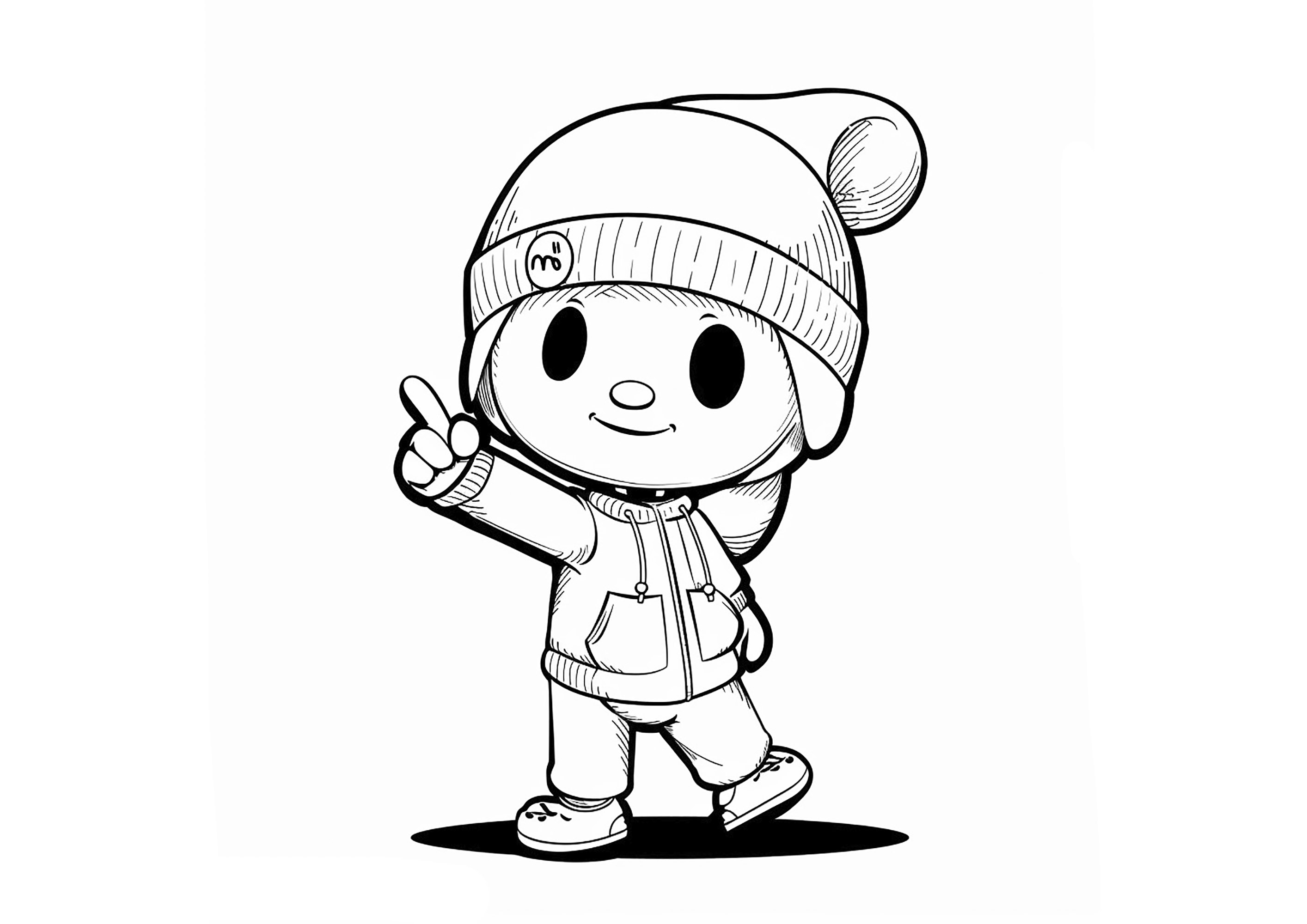 desenho para colorir pocoyo