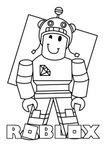 Personagem Roblox - Roblox - Just Color Crianças : Páginas para colorir  para crianças