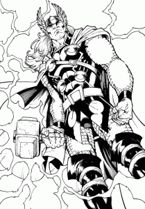 Colorindo Desenho do HOMEM ARANHA Thor Hulk e Iron Man Infantil
