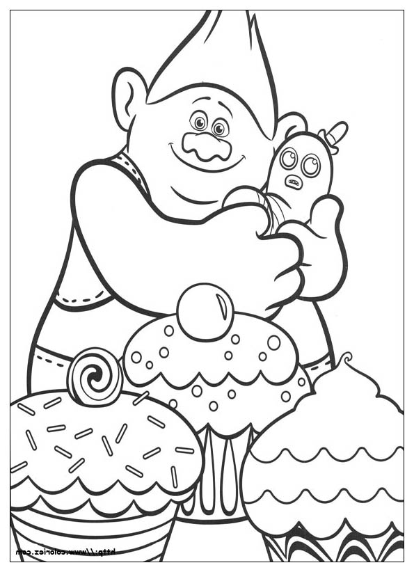 Desenhos para colorir gratuitos de trolls para imprimir - Trolls - Just  Color Crianças : Páginas para colorir para crianças