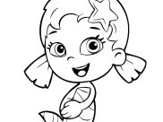 Coloriages Bubble Guppies à imprimer pour enfants