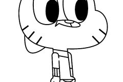 Coloriages Le Monde incroyable de Gumball à imprimer pour enfants