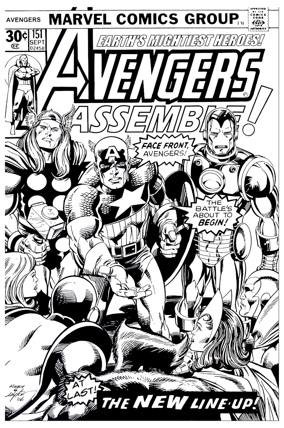 Coloriage Avengers à imprimer gratuitement
