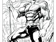 Aquaman Coloring Pages for Kids