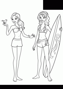 Download Barbie - Free printable Coloring pages for kids