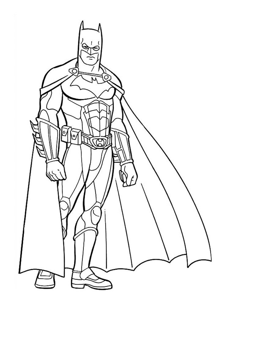 batwing coloring pages