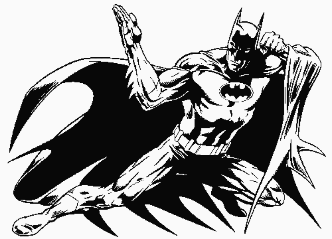 dark knight coloring pages