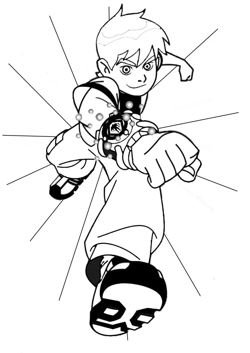 Ben 10 Wildvine coloring page | Free Printable Coloring Pages