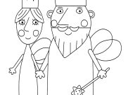 Printable Ben and Holly's Little Kingdom coloring sheets for Kids