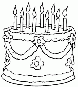 Birthdays Free Printable Coloring Pages For Kids