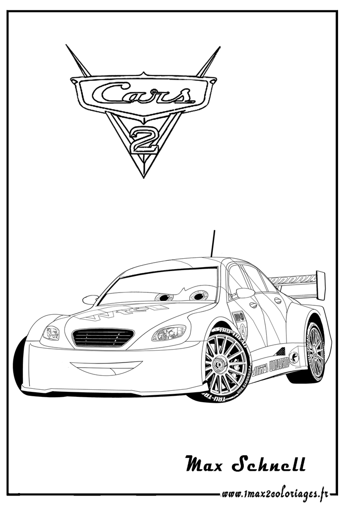 Cars 2 coloring pages to print for kids - Cars 2 Kids Coloring Pages