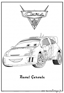 Cars 2 coloring pages to download for free