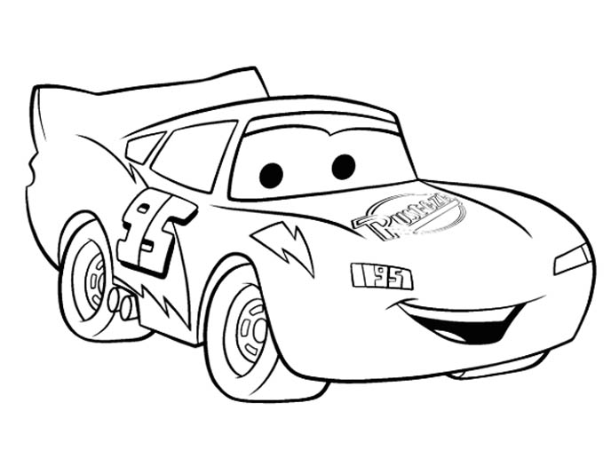 6100 Coloring In Pages Of Cars  Free