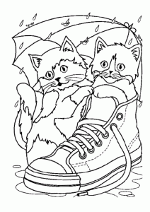 cats free printable coloring pages for kids