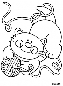 Featured image of post Coloring Pages For Girls Easy Cats