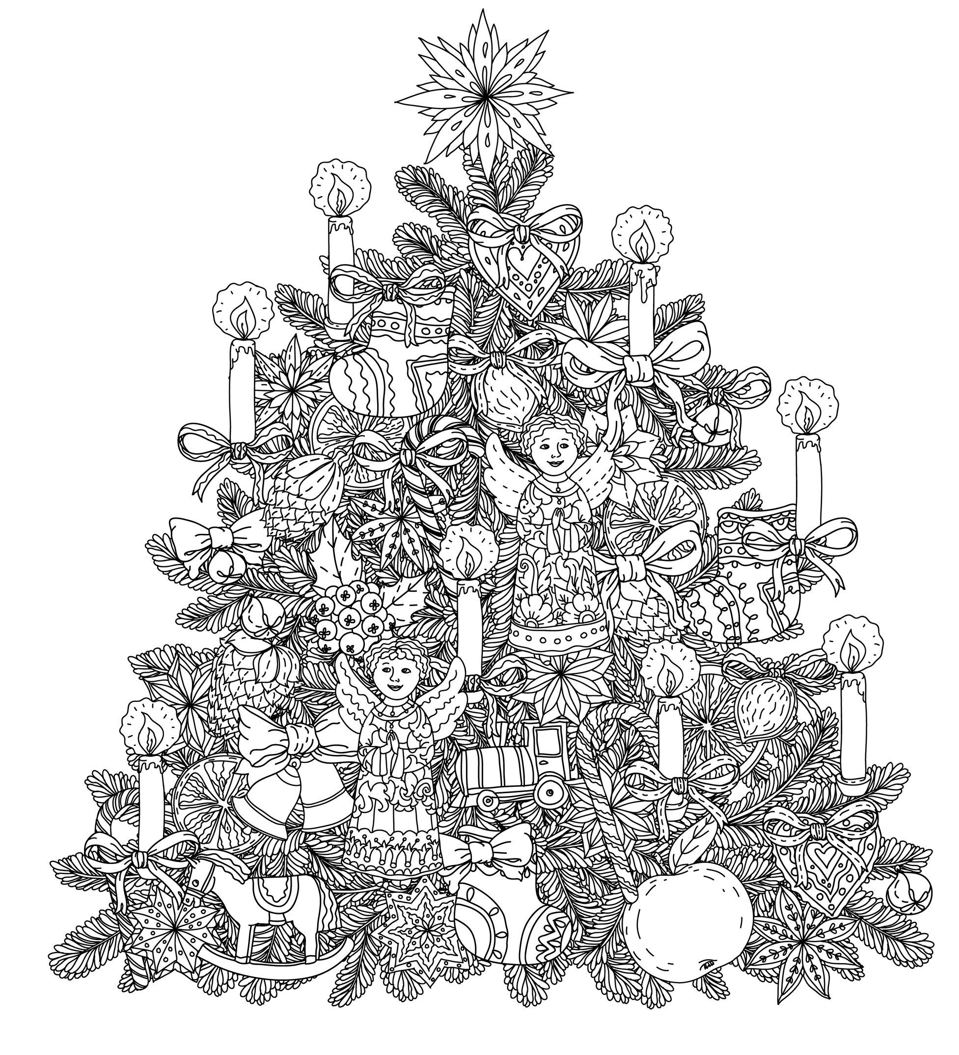 Christmas to download - Christmas Kids Coloring Pages