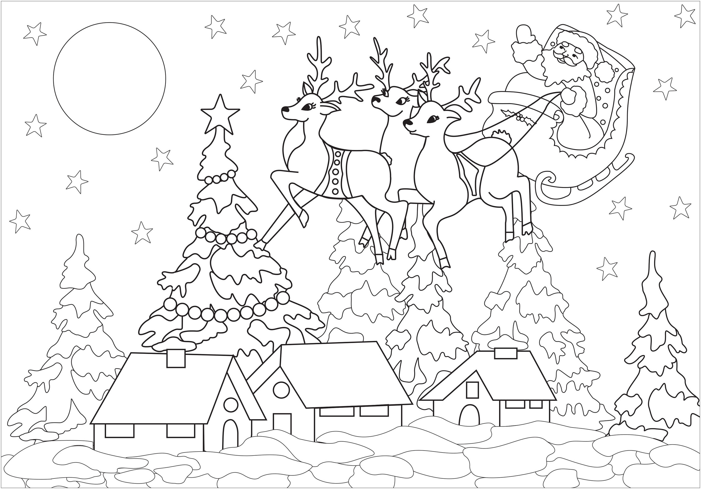 Merry Christmas Tree PNG Picture, Merry Christmas Decoration Horizontal  Drawing Cute Christmas Tree, Christmas Drawing, Tree Drawing, Christmas  Sketch PNG Image For Free Download