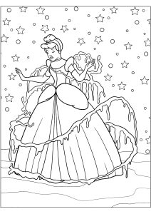 princess cinderella drawings
