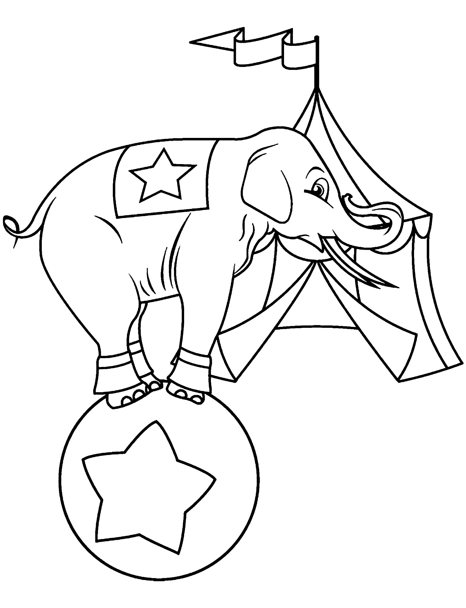 Download Circus for children - Circus Kids Coloring Pages