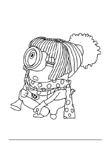 despicable me 2 coloring pages lucy