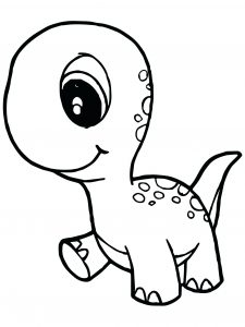 Download Dinosaurs - Free printable Coloring pages for kids