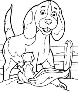 665 Coloring Pages Cute Dogs Puppies  Best Free