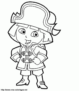 Thumbs Coloring For Kids Dora The Explorer 22499 