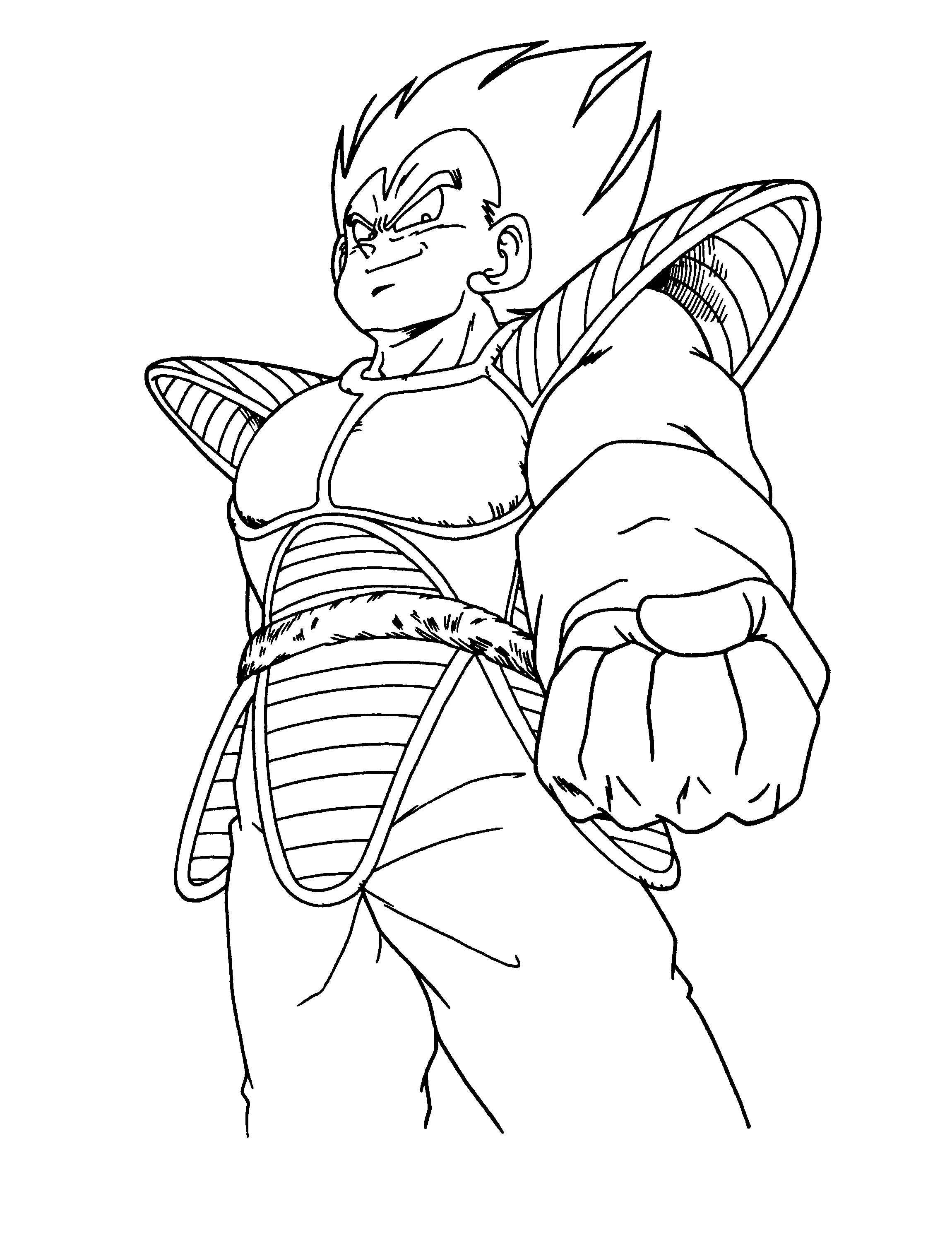 Dragon Ball Z Coloring Pages - Anime Dragon Ball Characters