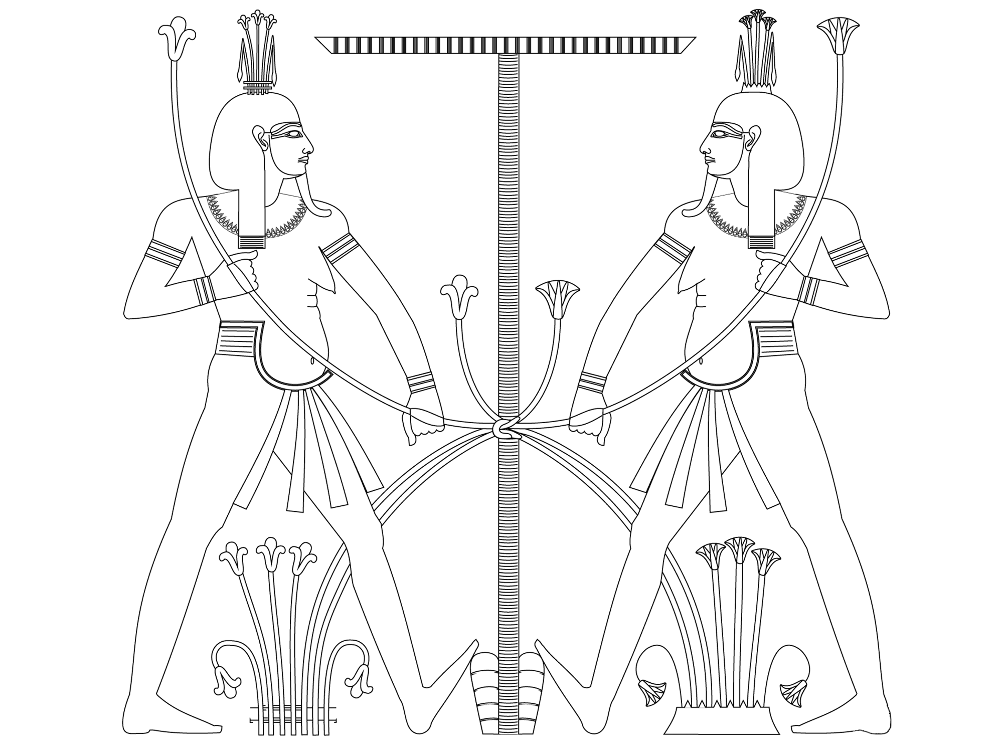 Египетский Бог хапи