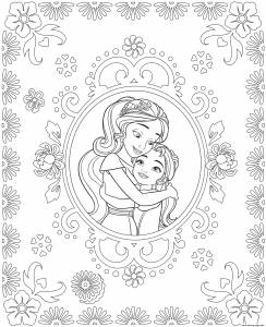 Elena Avalor - Free printable Coloring pages for kids