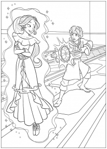 Elena Avalor coloring pages to print for children