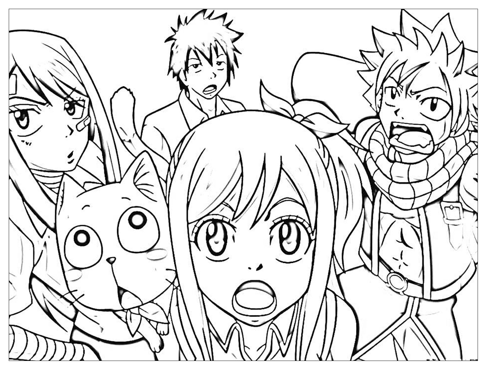 Printable Fairy tail coloring pages for kids - Fairy tail Kids Coloring ...
