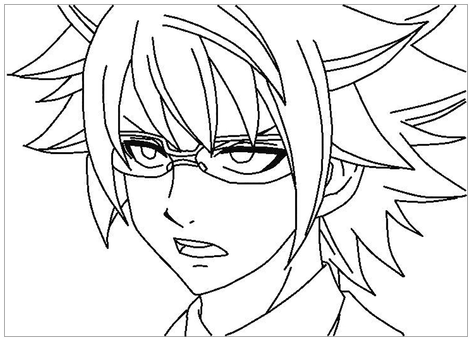 Fairy tail free to color for kids - Fairy tail Kids Coloring Pages