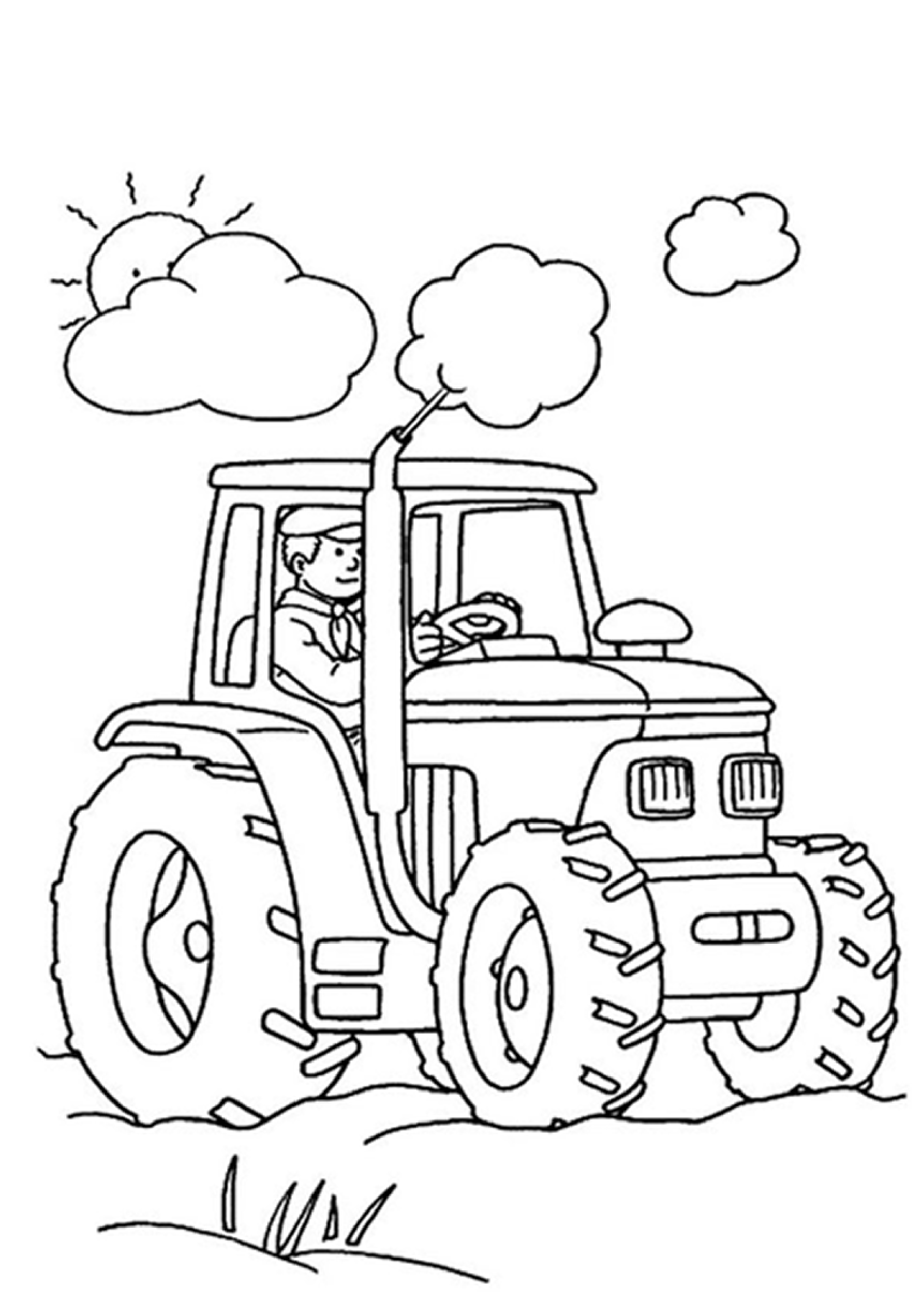 Download Farm free to color for children - Farm Kids Coloring Pages