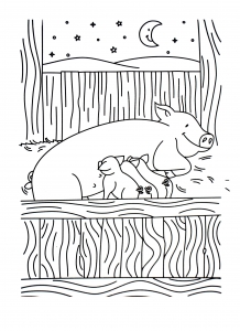 farmers wife coloring pages